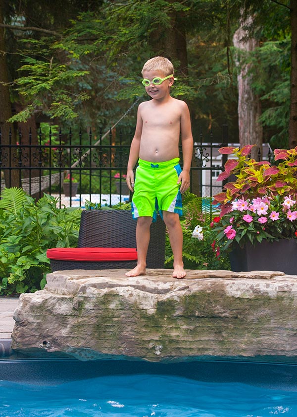 Ready to Jump off the Rock