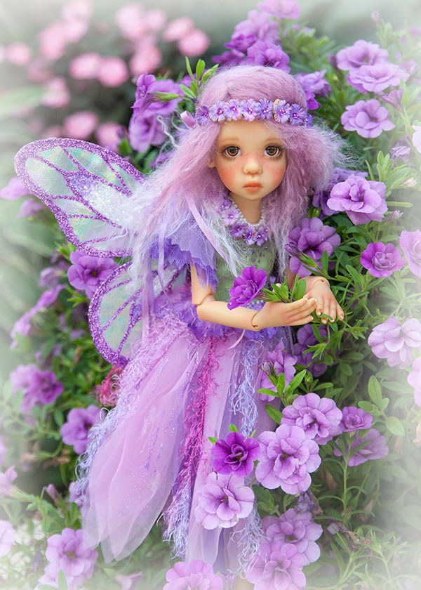 Missy in Purple