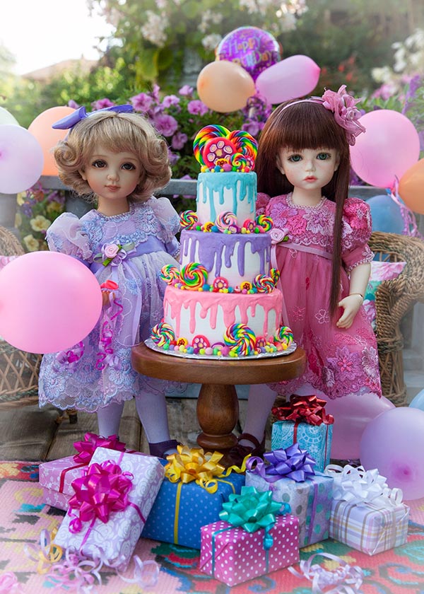 Happy Birthday Cookie and Olivia!