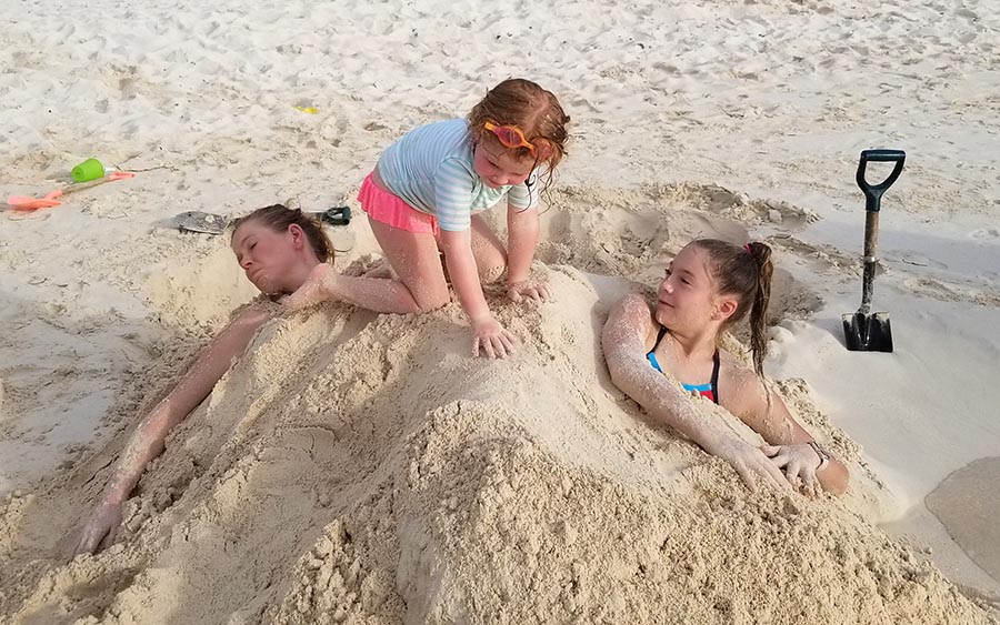 Burying Mary & Teagan