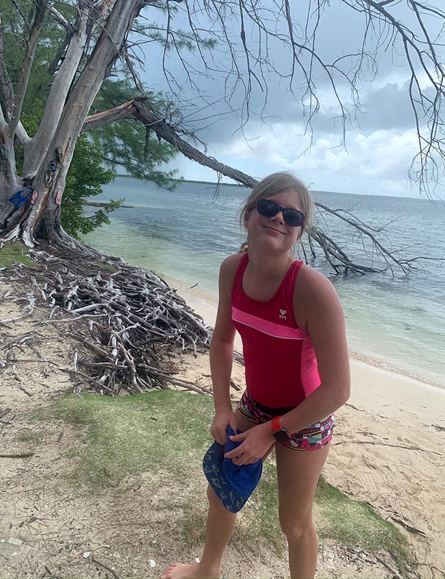 "No, I don't want to touch one!"