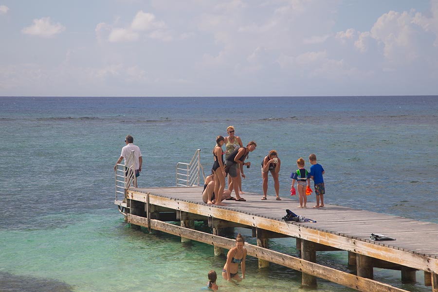 Dock at Spott's Beach