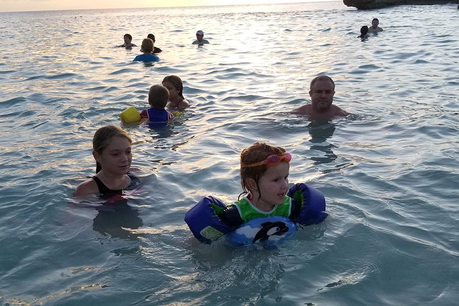 Bobbing in the Ocean at Smith's Cove