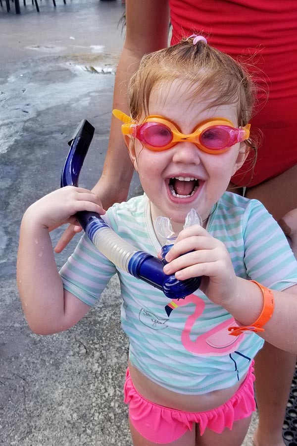 "Let's go snorkelling again!!"