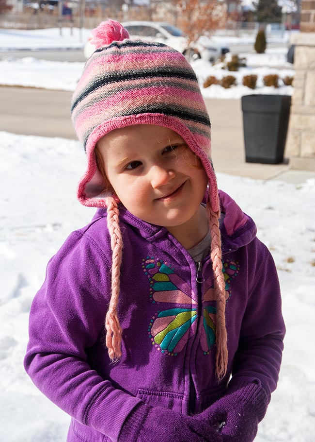 "Smile for a picture?"