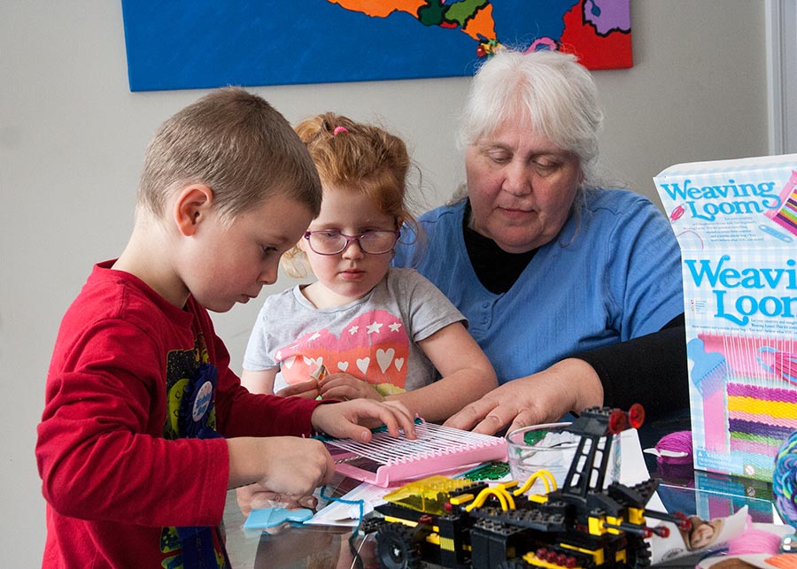 Weaving with Marianne