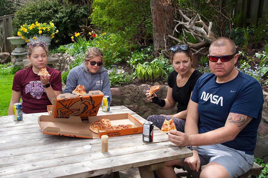 Saturday Pizza Lunch
