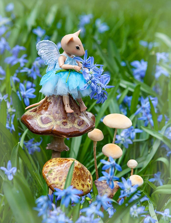 Tiny Blue Fairy