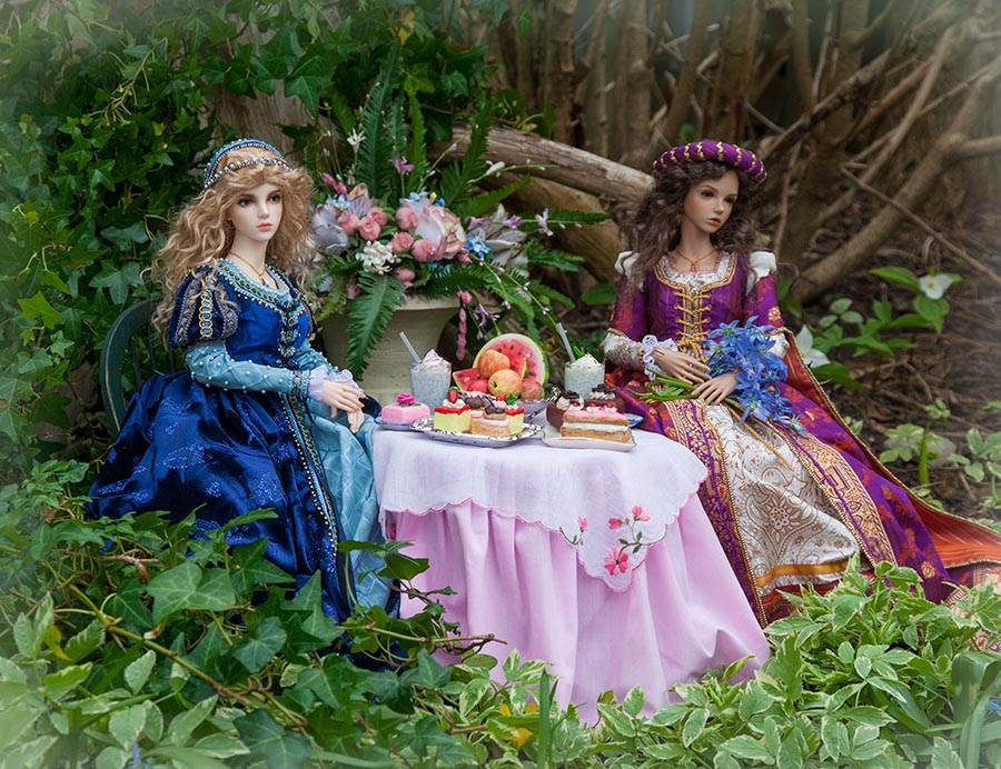 Sisters in the Garden