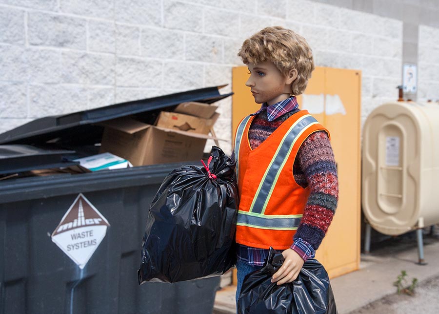 Into the Dumpster