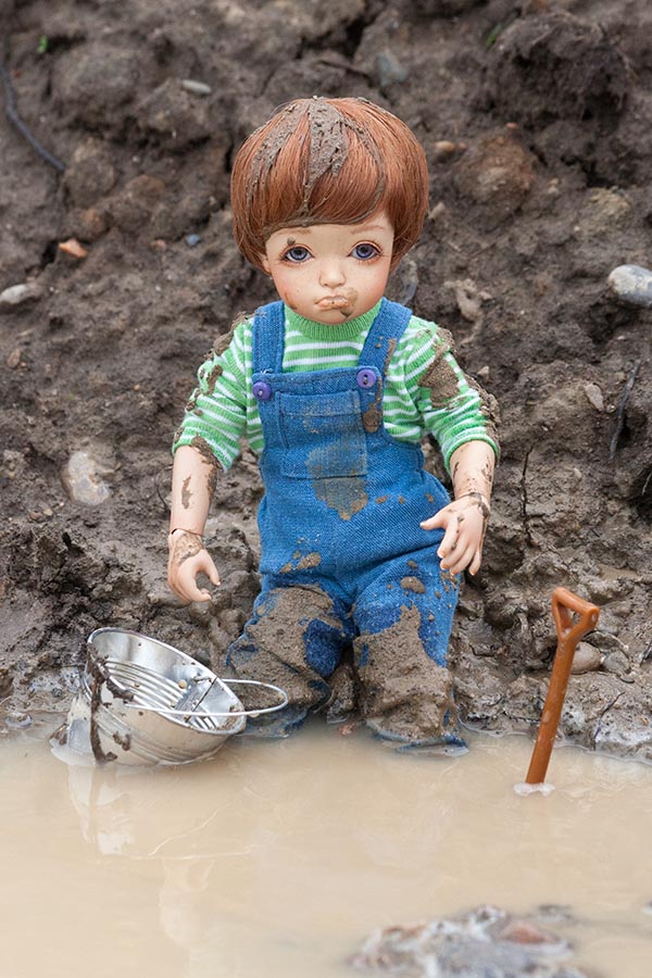 Playing in Mud Puddles