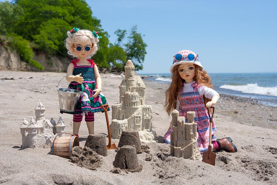 Sunglasses and Sandcastles