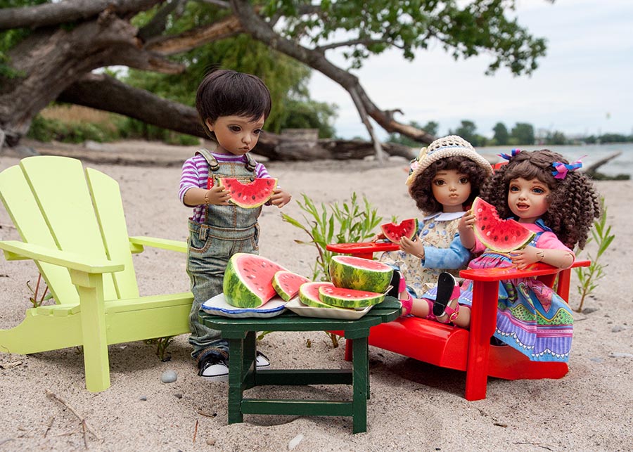 Watermelon at the Beach