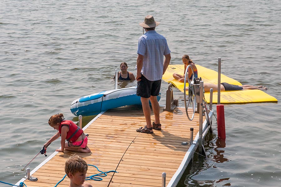 Out on the Dock