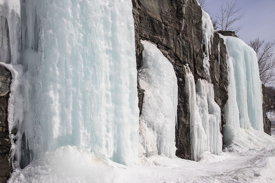 the Ice Falls