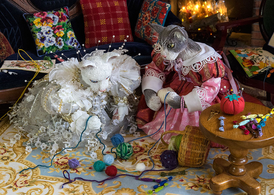 Playing with Yarn....