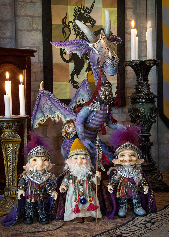 Elves with Dragon