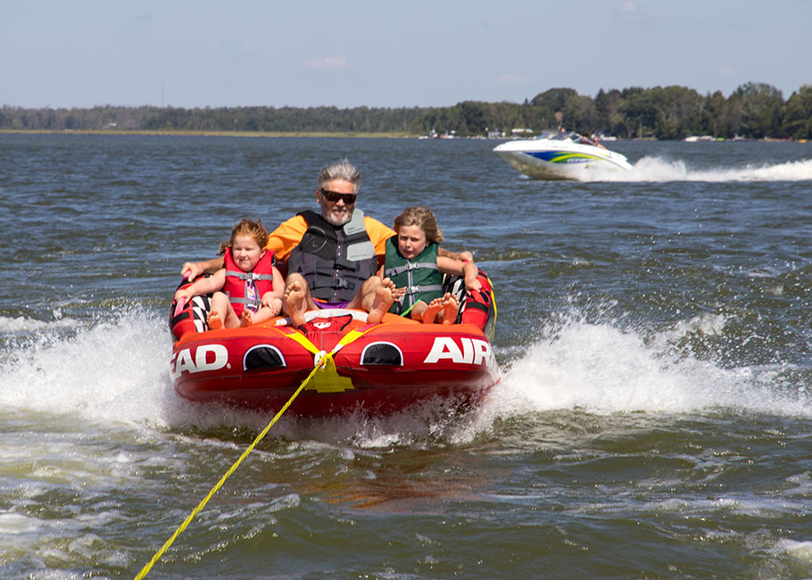 Tubing with the Grandkids