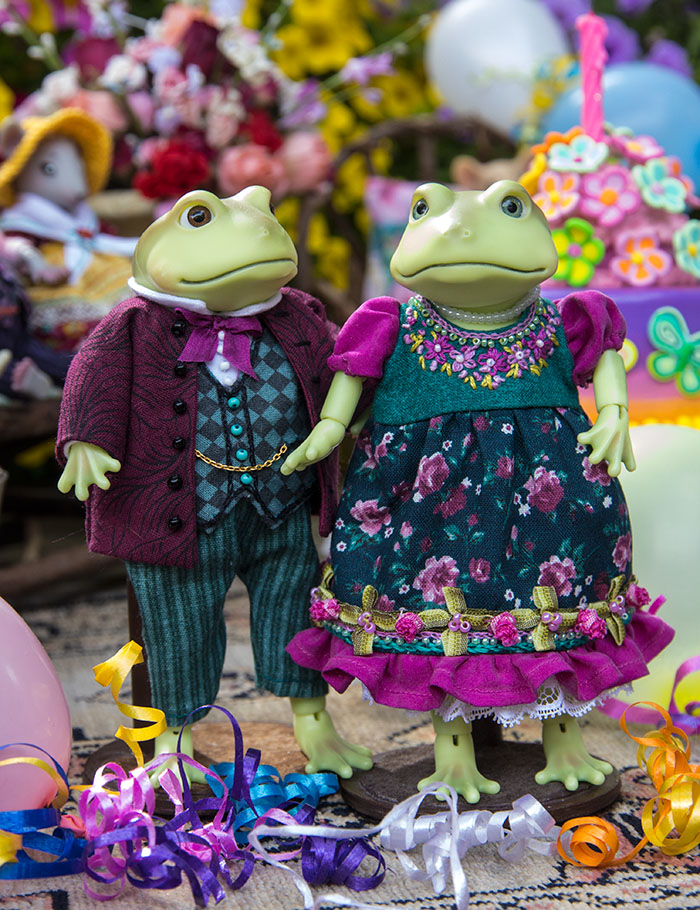 Mr and Mrs Toad