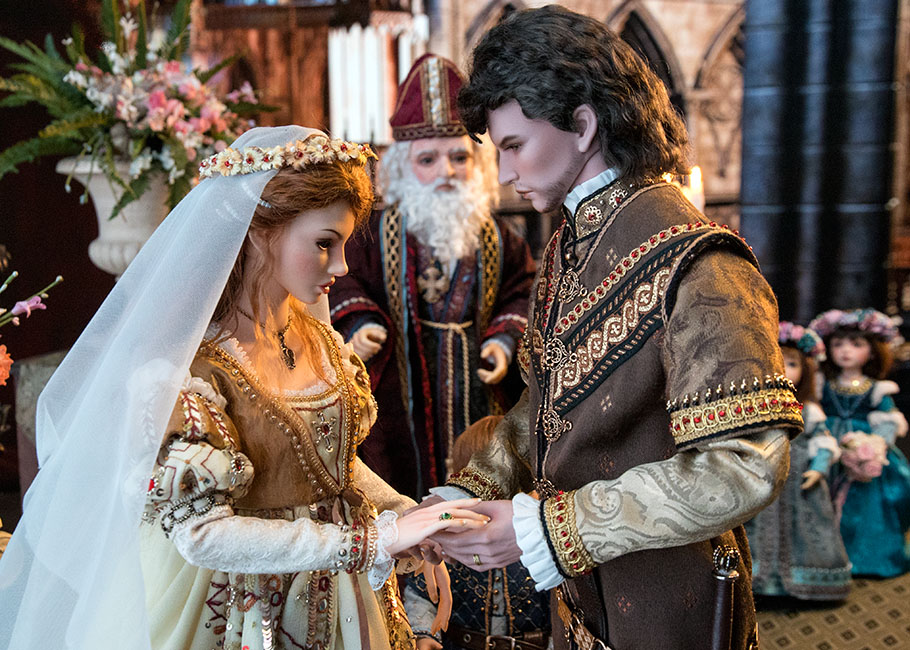 "With this ring I thee wed."