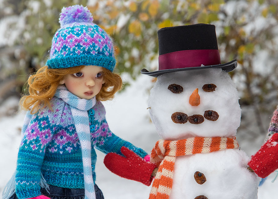 Layla and the Snowman