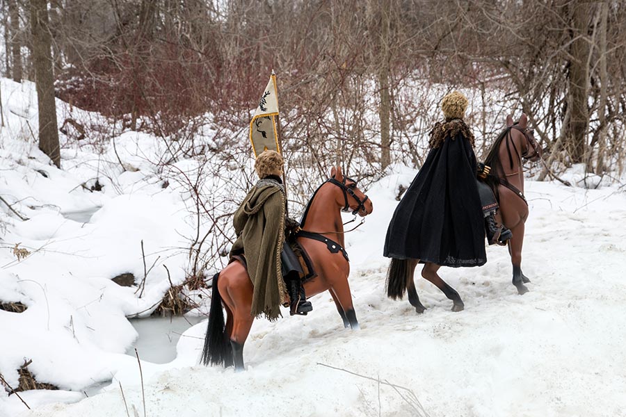 Owen & Kyle on Winter Patrol