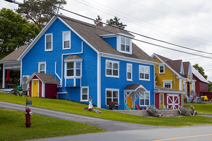 Colourful Houses