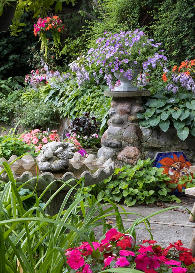 Towards the Bird Bath