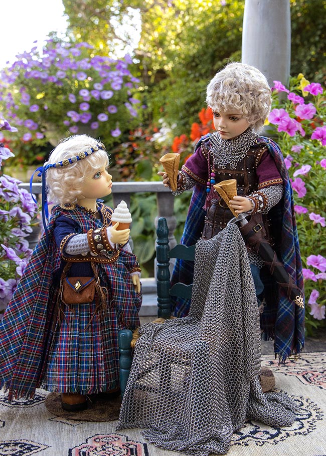Chainmail & Ice Cream Cone Day