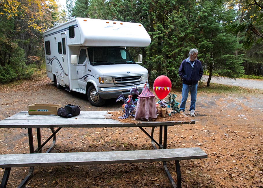 Campsite within a Campsite