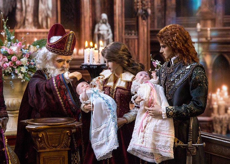 "I Christen thee Daniel, Ian, Alexander."