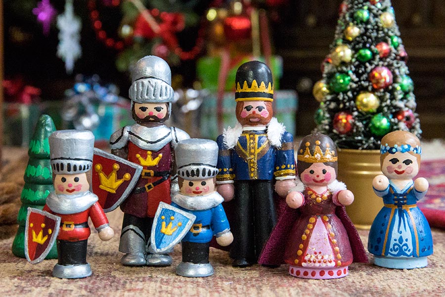 More Tiny Wooden Characters