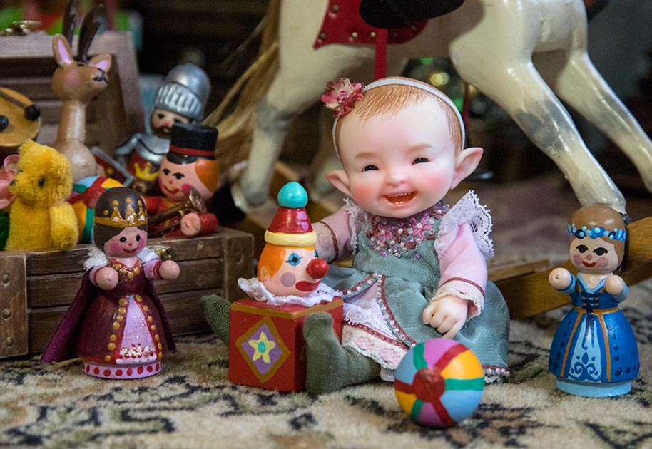 Mika and Her Toys