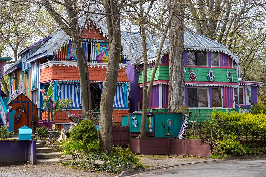 More Colourful Houses