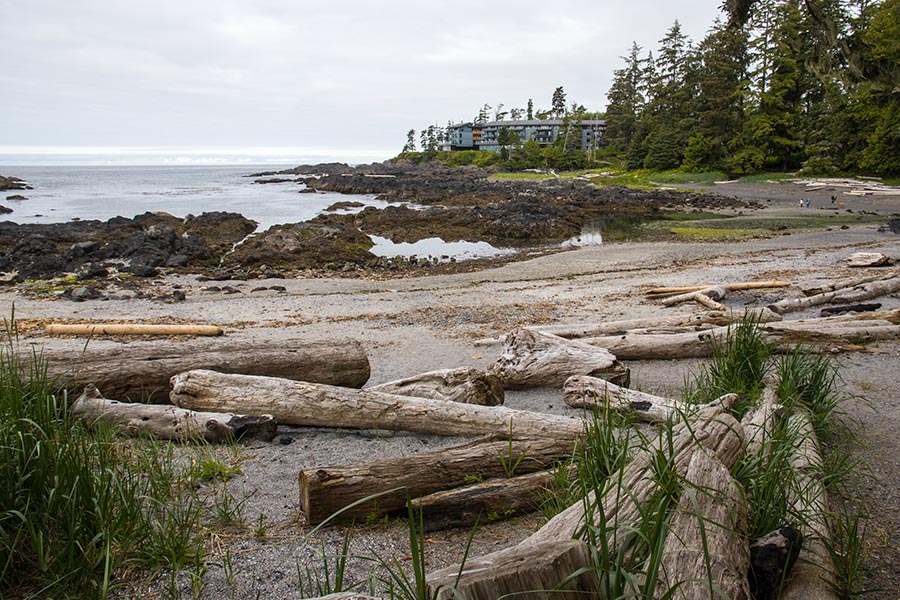 the Pacific Coast in Uclulet