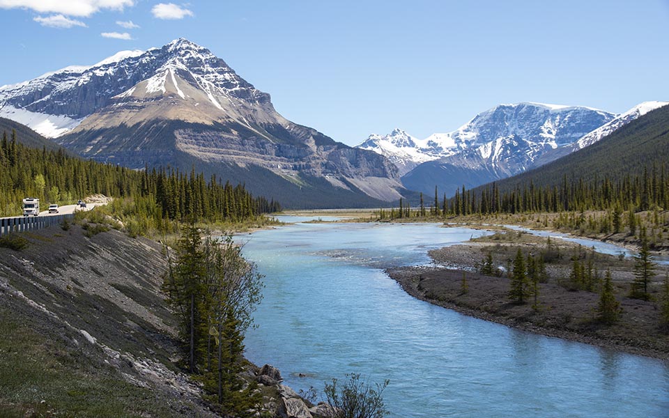 Along the Athabasca River