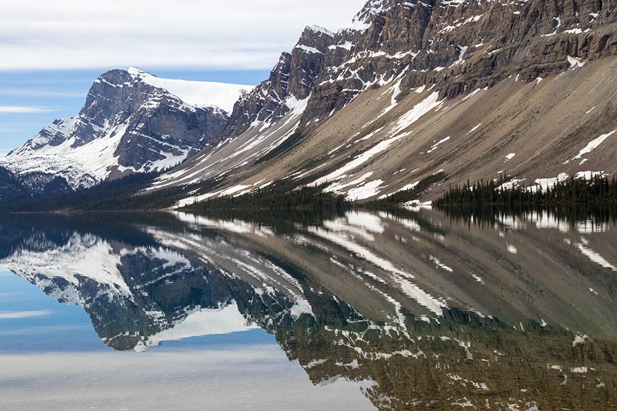 Bow Lake Reflection