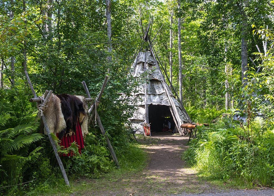 Native Encampment, Fort William