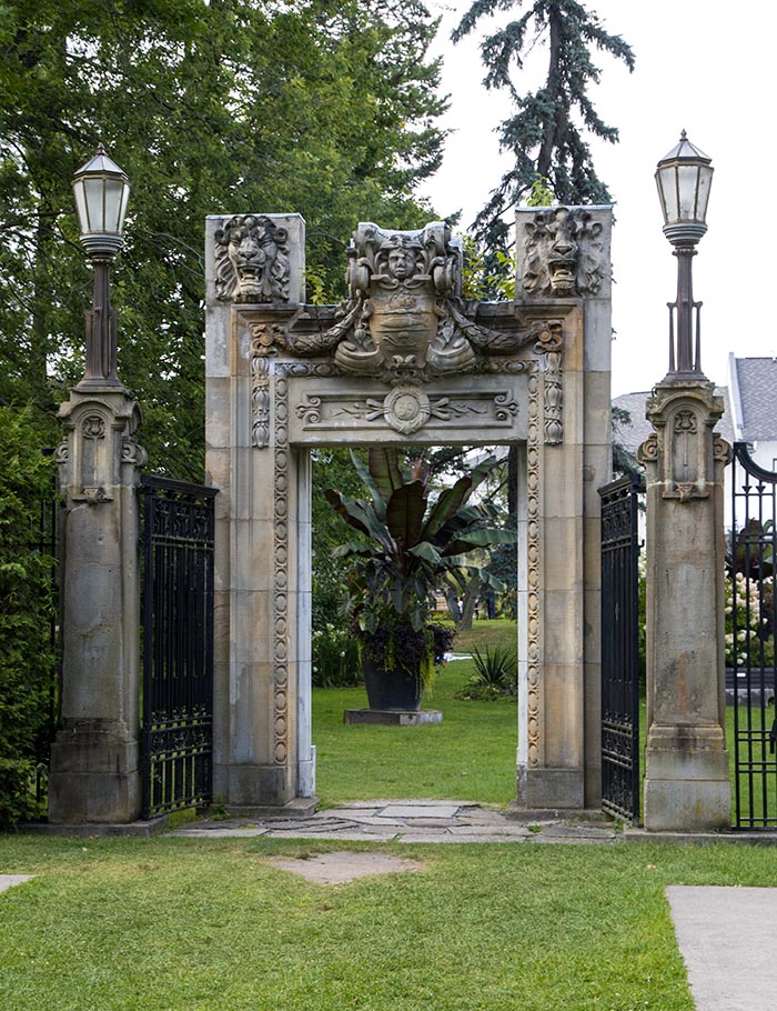 Gate at the Ruins Garden