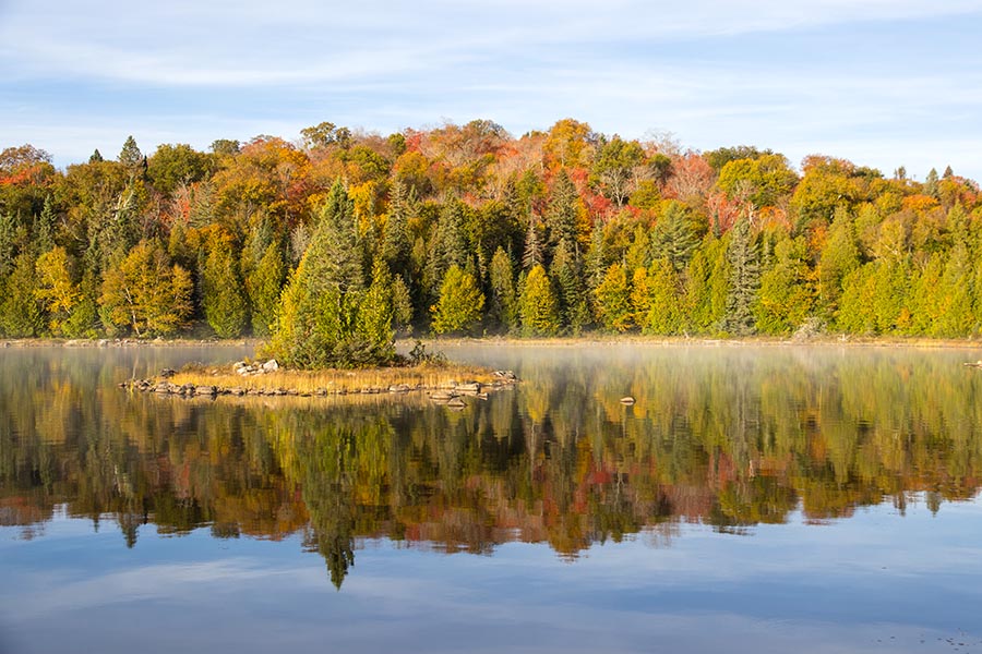 Island Reflection