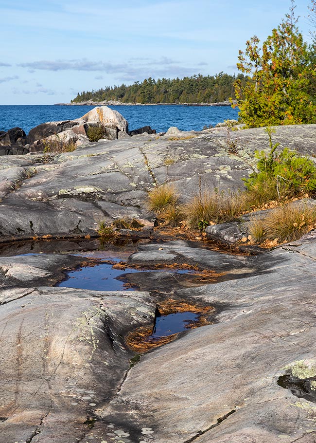 Rocky Shoreline at Katharine Cove