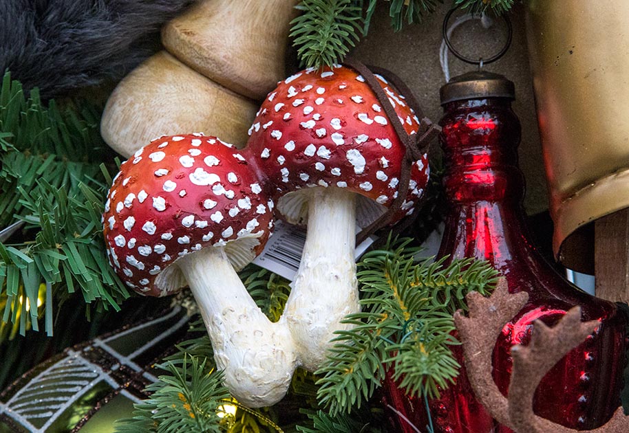 Mushroom Ornaments