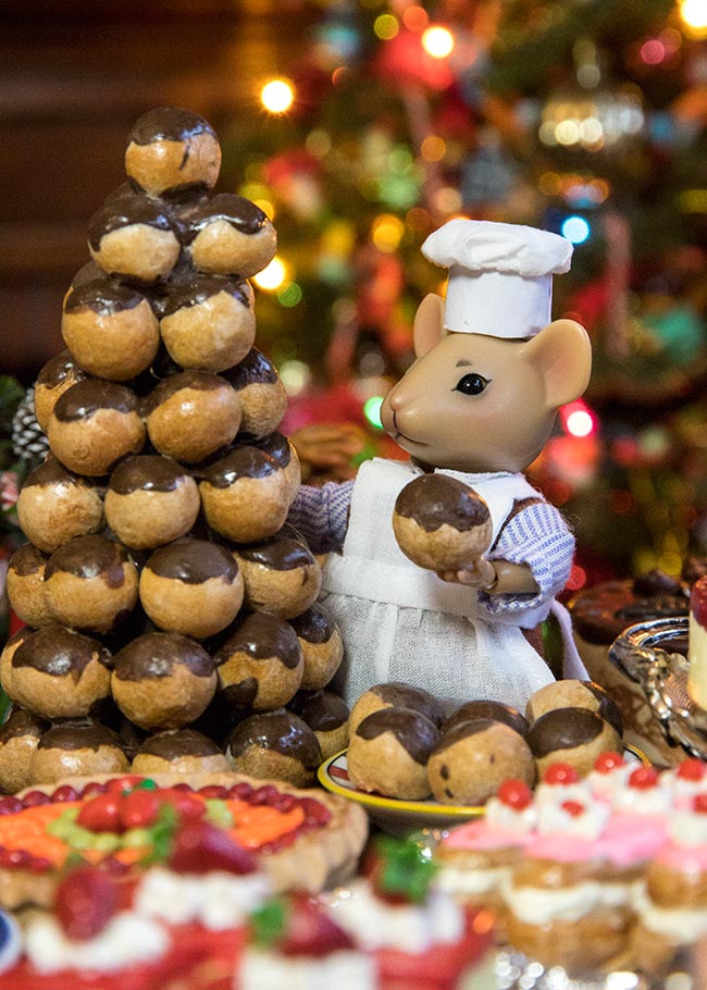 Building a Tower of Cream Puffs