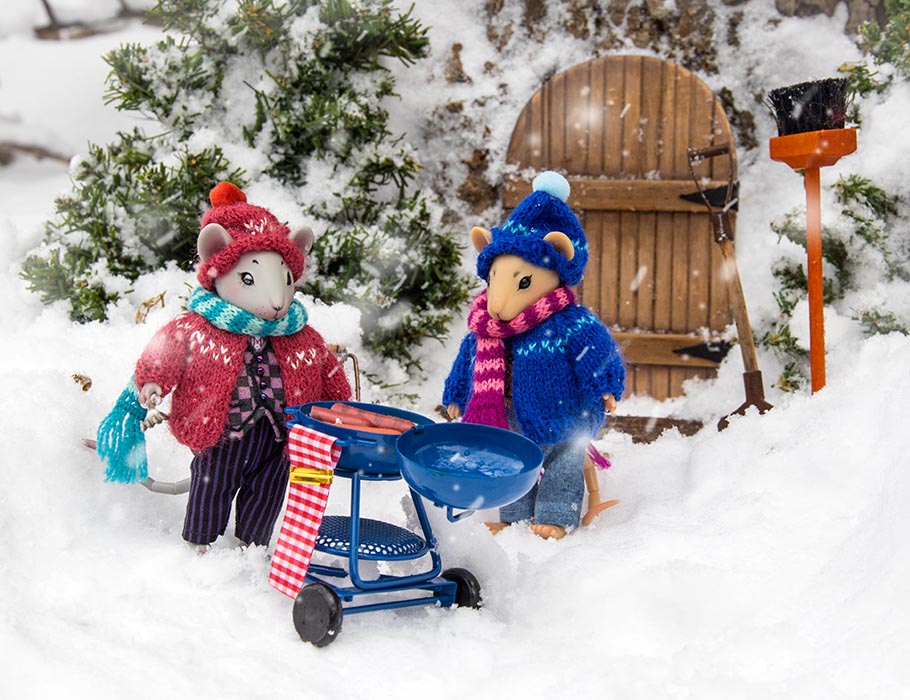 Barbecue in the Snow