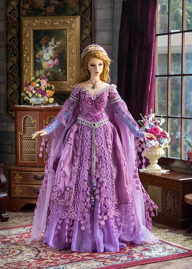 Mauve Elf Gown