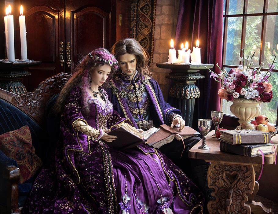 Together in Dominic's Library