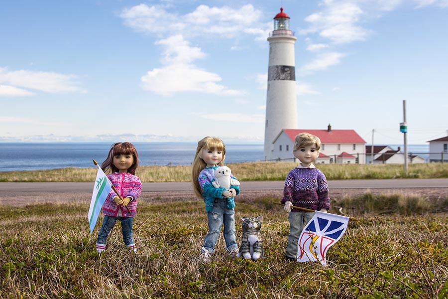 Kids at Point Amour