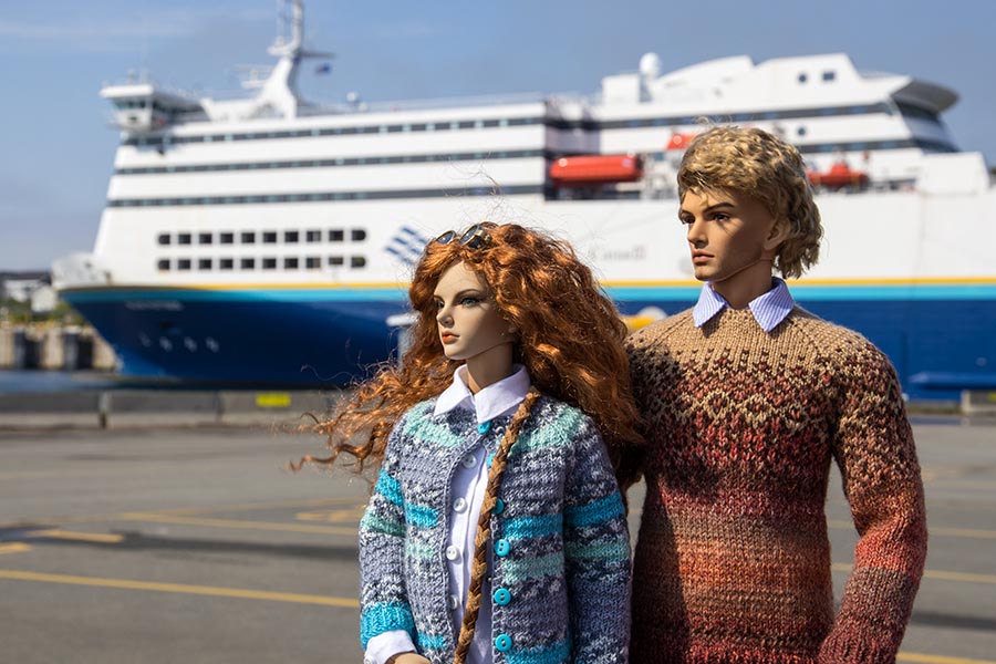 Waiting to Board the Ferry