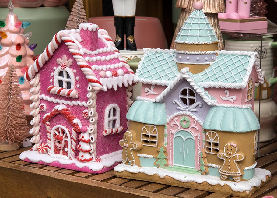 Ceramic 'Gingerbread' Houses