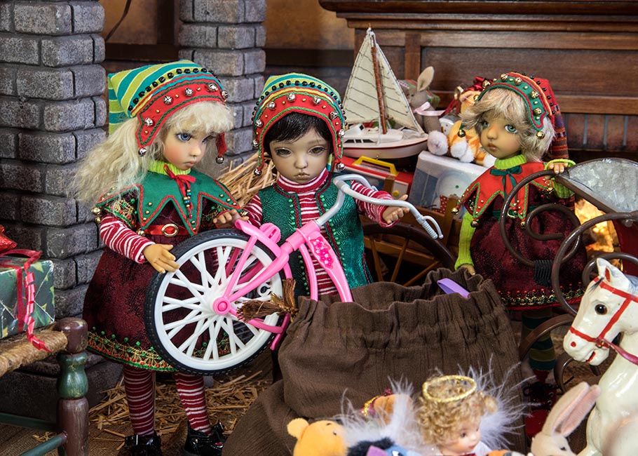 Into the Sack it Goes!